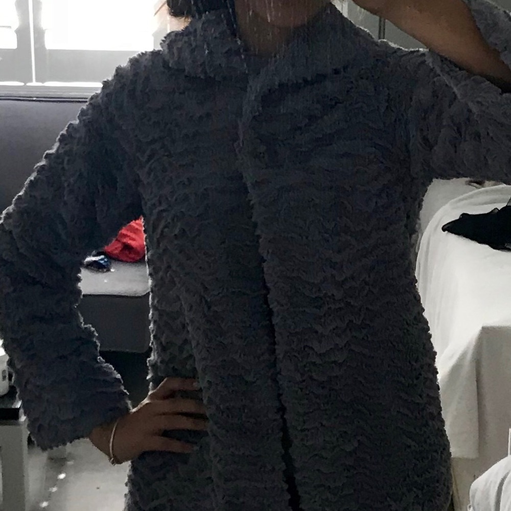 PATAGONIA Gray Textured Soft Coat